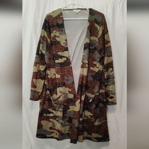 Any Item $10- Send an Offer (Purses Excluded)- Camo LulaRoe Caroline cardigan